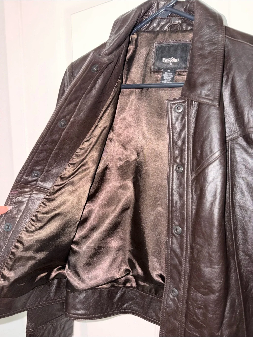 Mossimo Supply Co. Black Leather Jacket